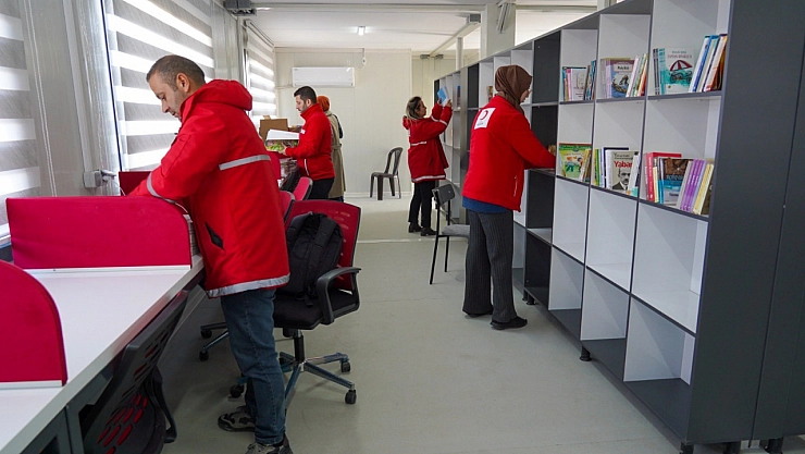 Konteyner kente, 100. Yıl Kütüphanesi