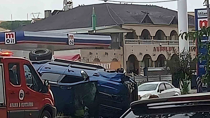 Elazığ'da yürekleri ağza getiren kaza!