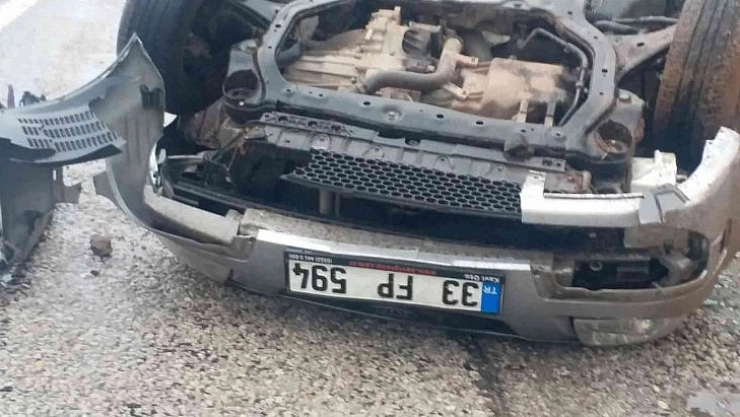 Otomobil takla attı:
