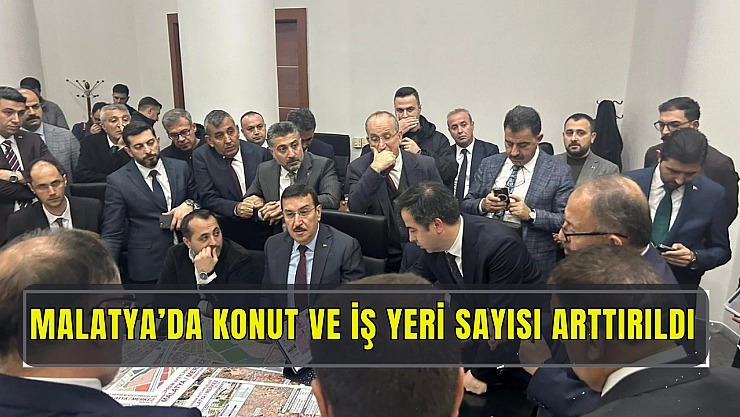Konut ve iş yeri sayısı arttırıldı
