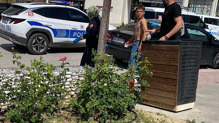 Konya'da gençler arasında çıkan kavga kanlı bitti: 1 yaralı