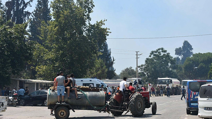 Korkulan oldu! Bazı evler tahliye edildi!