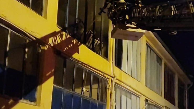 Korkutan yangın