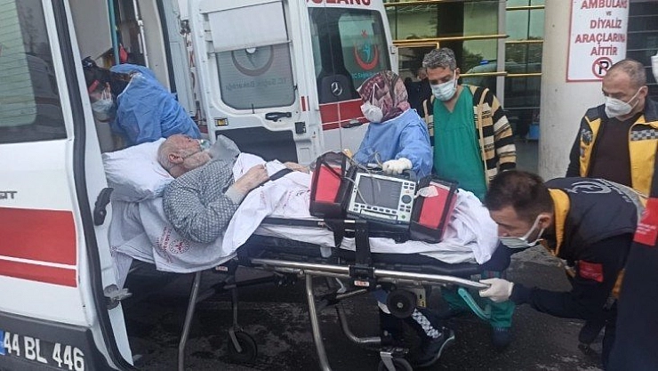 Korona yoğun bakımında yangın