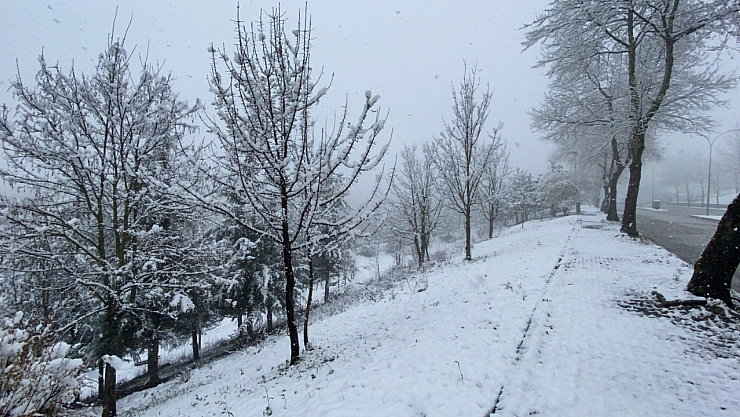 Kar köy yollarını kapattı