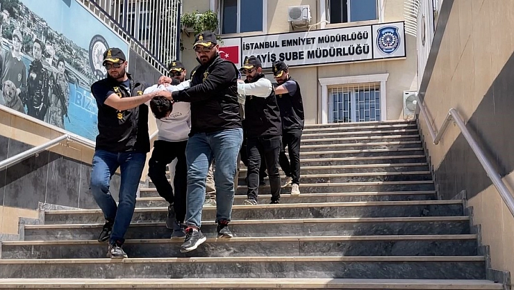 Küçükçekmece'deki şüpheliler yakalandı