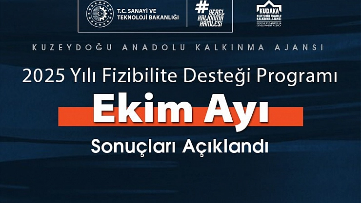 KUDAKA desteği programı sonuçlarını açıkladı