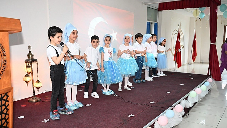 Kur'an kursu öğrencileri final yaptı