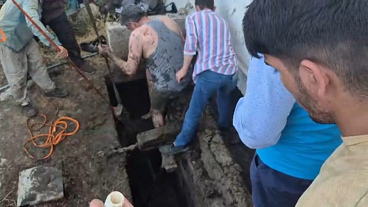 Kurbanlık boğa önce kurtarıldı, sonra kesildi