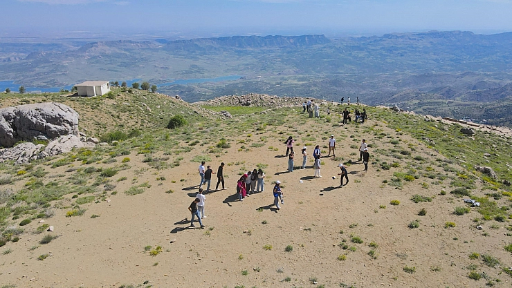 Kurdek Dağı'nda gençlik coşkusu