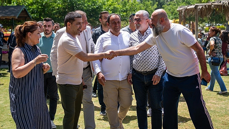 Kuşadası'nda birlik ve dayanışma pikniği