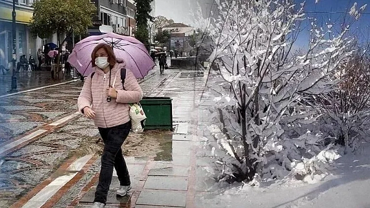 Kuvvetli yağış ve kar uyarısı yapıldı!