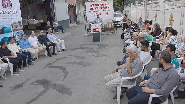 Mahalle mahalle yerinde dönüşüm