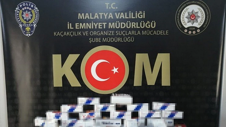 Makaron ele geçirildi