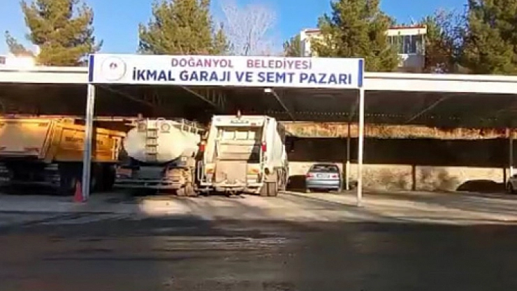 Makine garajı hizmette