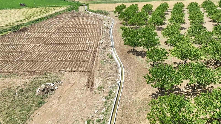 Malatya'da bin dekar araziye can suyu: Çayırköy, modern sulama imkanına kavuşuyor!