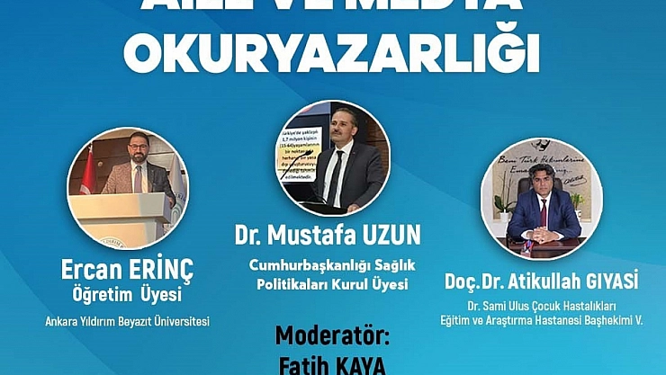 Malatya'da bağımlılıkla mücadele paneli düzenleniyor