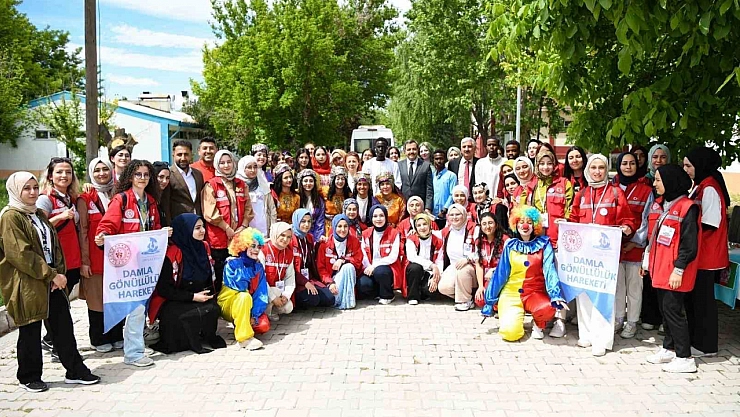 Malatya'da 'Damla Gönüllülük Hareketi'