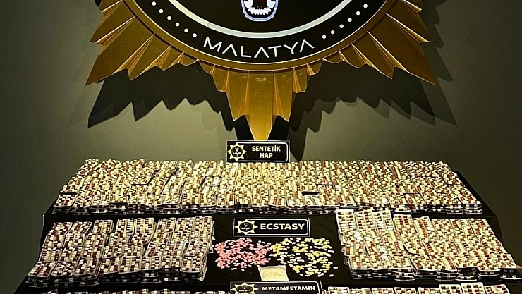 Malatya'da zehir operasyonları sürüyor! Evler ve arabalar didik didik edildi