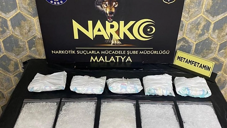 12 kilogram uyuşturucu ele geçirildi