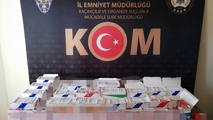 Makaron ele geçirildi