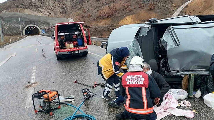 Yeşilyurt ve Hekimhan'da kaza: 7 yaralı
