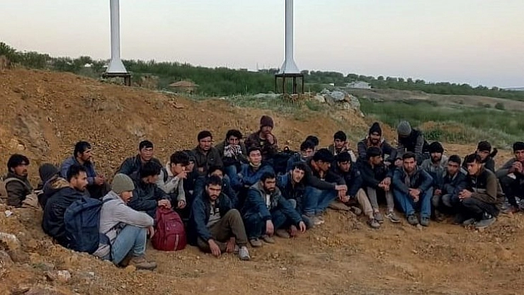 32 göçmen yakalandı