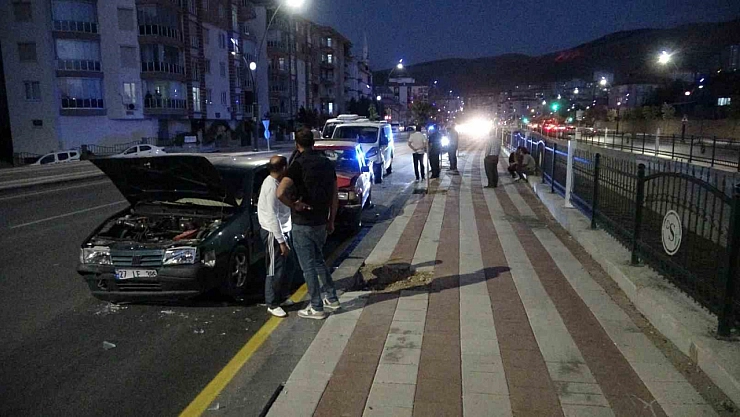 Malatya'da zincirleme kaza: 2 yaralı