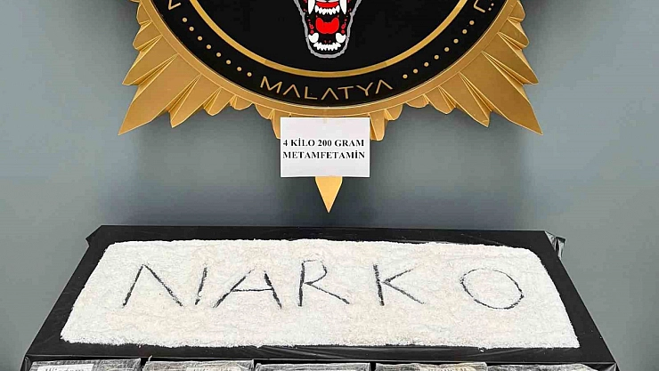 Metamfetamin ele geçirildi