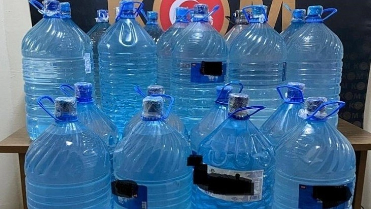 447 litre sahte içki
