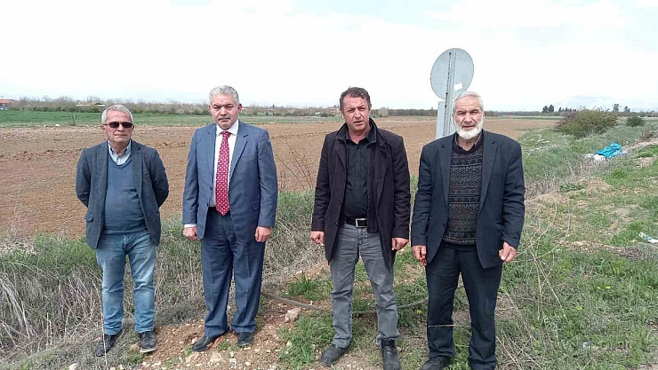 Mahalleliler kanalizasyon arıtma tesisine tepki gösterdi!