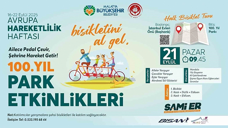 Malatya'da renkli etkinliklerle kutlanacak