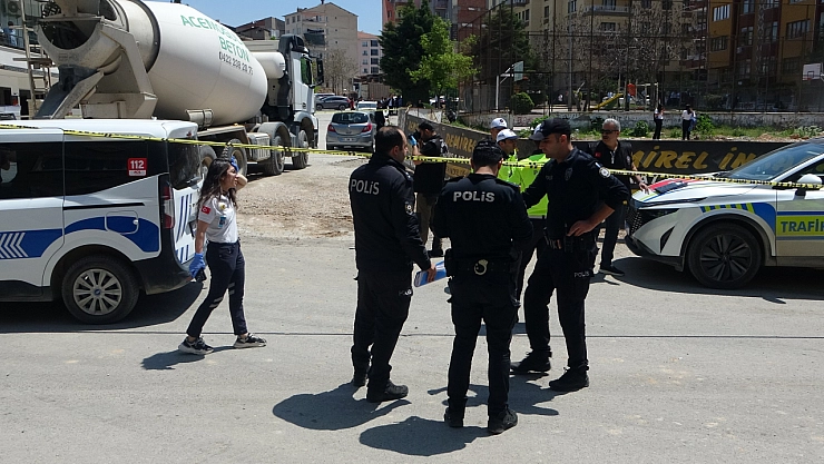 Malatya'da beton mikseri dehşeti: Bir kişi hayatını kaybetti