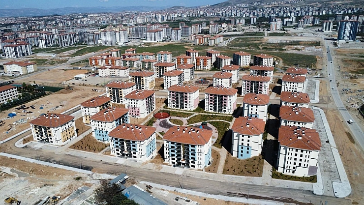 Malatya'da deprem konutlarının yüzde 85 tamamlandı