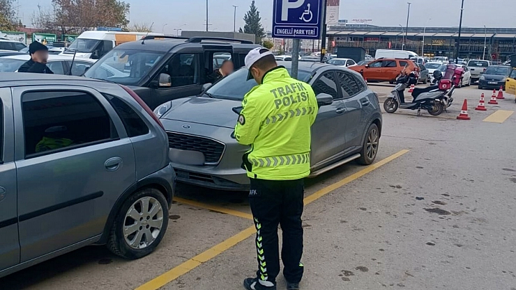 Malatya'da engelli alanlarını işgal edenlere ceza!