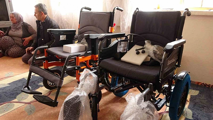 Engelli kardeşlerin 20 yıllık hayali gerçekleşti