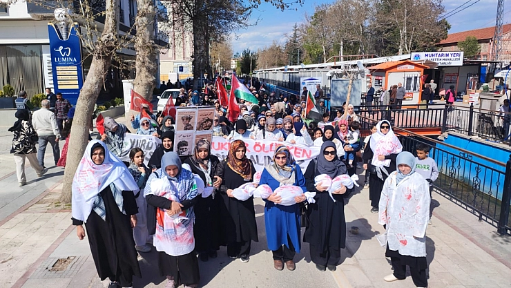 Malatya'da Gazze için binler yürüdü: 'Sessizlik, zalimden yana saf tutmaktır!'