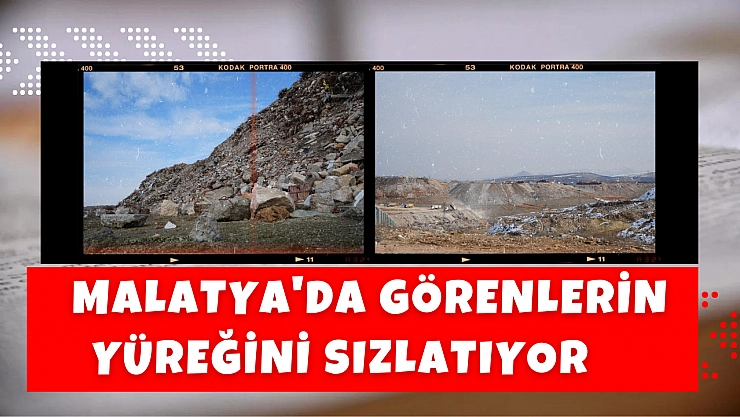 Malatya'da görenlerin yüreğini sızlatıyor