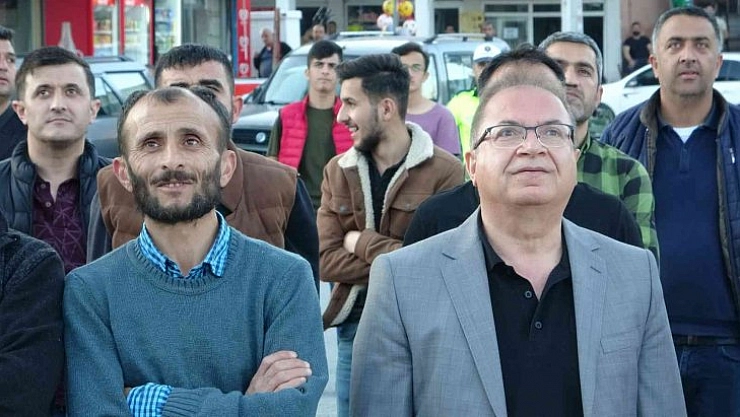 Büyük bir sevinçle karşılandı