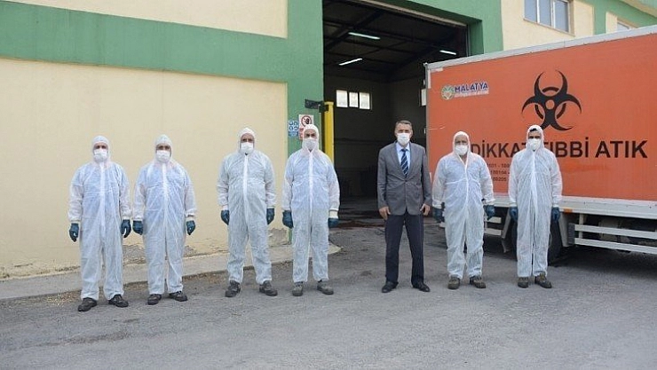 Günlük 4 ton tıbbi atık toplanıyor
