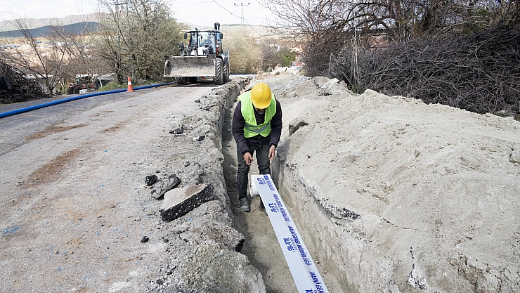 Malatya'da İçme Suyu Altyapısı Yenileniyor