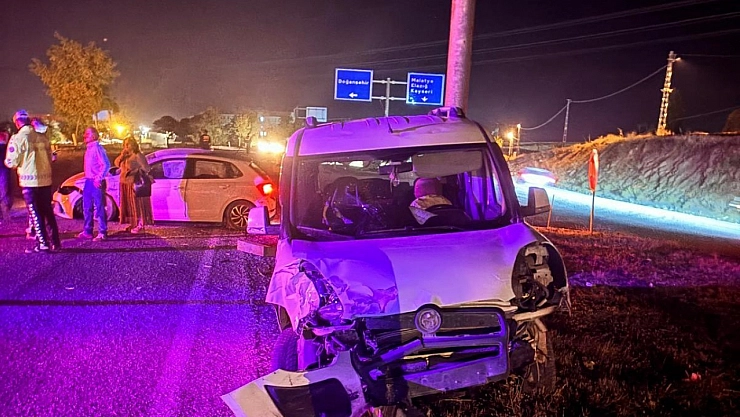 Malatya'da kaza üstüne kaza: 1 yaralı