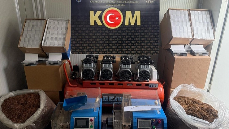 Malatya'da kaçakçılık operasyonu