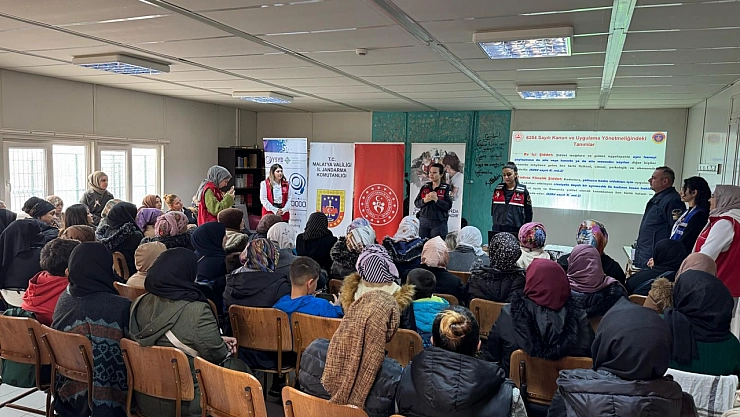 Malatya'da Kadınlara KADES Uygulaması Tanıtıldı