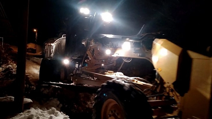 226 kırsal mahalle yolu kapalı