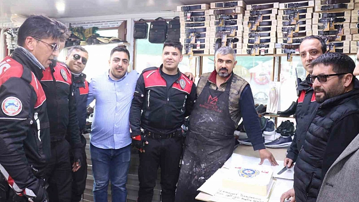 Kavga ihbarına giden polis şaşkına döndü