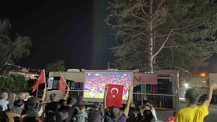 Konteyner kentte milli coşku