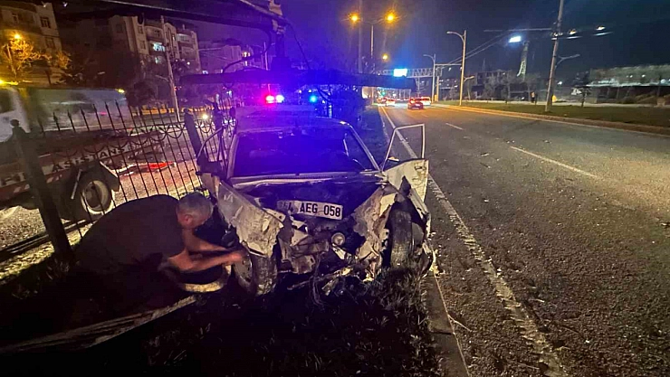 Korkulukları devirerek durabildi 4 yaralı