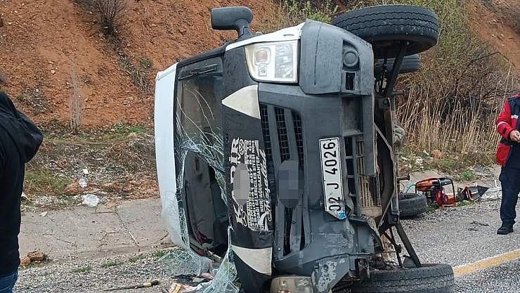 Malatya-Adıyaman kara yolunda kaza! 5 yaralı