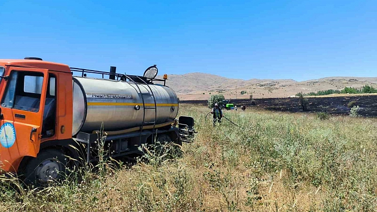 Yangınlardan Malatya'da Nasibini Aldı...